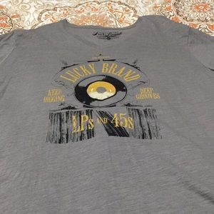 Used lucky brand T-shirt ladies or men’s